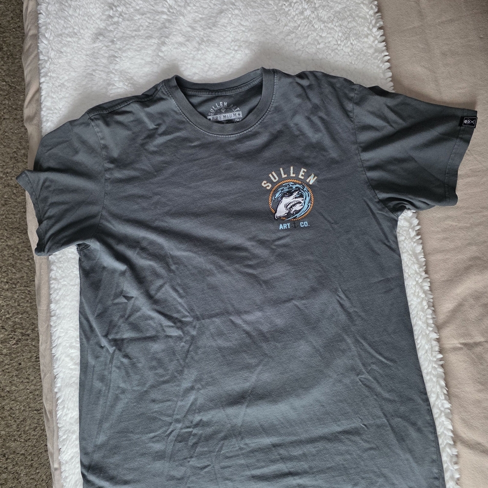 Sullen Art Co. Charcoal Gray Men's T-Shirt